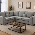 Modern Living Room Choice - 5 Seater Corner Sofa – Stylish & Durable Design -