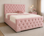 Florida Pink King Size Bed for Elegant Bedrooms - Florida Classic King Size Bed with Modern Touch - Image 5
