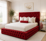 Ambassador Double Bed Frame - Red Ambassador Bed