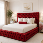 Ambassador Double Bed Frame - Red Ambassador Bed