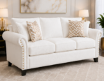 Harrison Elegant Seating Sofa - 3 Seater Sofa - Stylish Sofa - Image 2