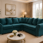 Harrison Modern Corner Sofa - Elegant 5 Seater Sofa – Stylish 5 Seater Large Sofa -