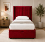 Modern Living Winged Bed - Royal Style Panel Single Bed - Image 2