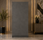 Durable Engineered Wood Wardrobe with Mirror - Harmony 2 Door Wardrobe with 3 Drawers and Mirror - Image 5