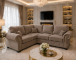 4 Seater Corner Sofa - Ashwin Stylish 4 Seater Sofa - Stylish L Shape Sofa - Image 3