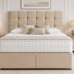 Comfortable King Size Divan Bed – Soft & Elegant Upholstery
