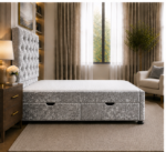Compact Single Ottoman Bed with Storage Frame - Image 3