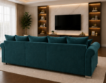 Harrison Modern Corner Sofa - Elegant 5 Seater Sofa – Stylish 5 Seater Large Sofa - - Image 4