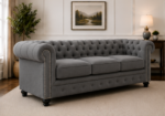 Nicole Luxury 3 Seater Sofa - Image 2