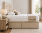 Comfortable King Size Divan Bed – Soft & Elegant Upholstery - Image 3