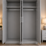 Large 4 Door Wardrobe – Premium Family Storage Wardrobe