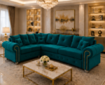 Ashwin Modern Corner 5 Seater Sofa – Spacious Family Sofa - Image 2