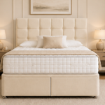 Comfortable King Size Divan Bed – Soft & Elegant Upholstery