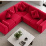 Elegant Dylan 5 Seater Corner Sofa – Contemporary Interior Style