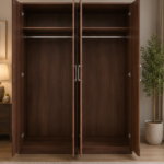 Luxury 4 Door Wardrobe – Elegant Bedroom Furniture