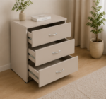 Two Bedsides Table – Modern Bedroom Storage Cabinet