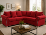 Harrison L Shape Sofa – Elegant 4 Seater Sofa