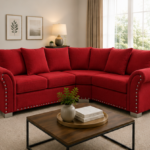 Harrison L Shape Sofa – Elegant 4 Seater Sofa