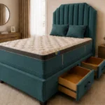 Double Divan Bed with Modern Style - Bed with Drawers