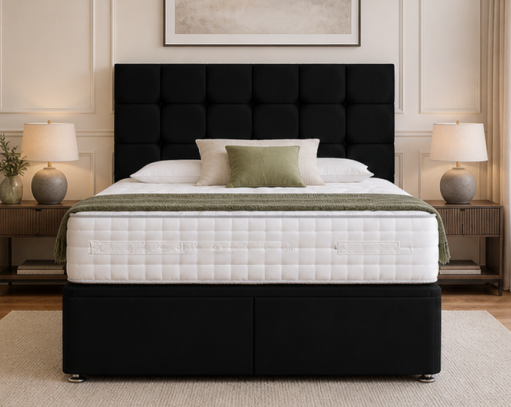 43 Storage King Size Divan Bed – Space Saving & Practical Design - Image 1