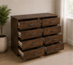 Chest of 4 Drawers – Stylish 4/4 Chest of Drawers – Stylish Large Storage Solution for Modern Bedrooms