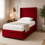 Modern Living Winged Bed - Royal Style Panel Single Bed