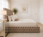 Ambassador Velvet Super King Size Bed Frame - Image 4