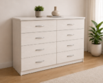 Luxury Bedroom Chest - Chest of Drawers - Chest of 4+4 Drawers - Image 4