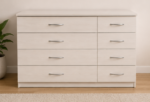 Chest of 4+4 Drawers - Luxury Wooden Drawer - Stylish Wooden Drawer - Image 2