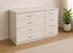 Chest of 4+4 Drawers - Luxury Wooden Drawer - Stylish Wooden Drawer - Image 4