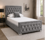 Single Bed – Hilton Single Bed – Modern Elegant Headboard Bed - Image 2