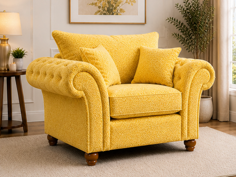 4665 Ashwin 1 Seater Sofa – Elegant Living Room Furniture - Image 1