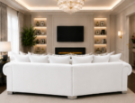 Verona Elegant Lounge Sofa – 5 Seater Corner Sofa – Stylish 5 Seater - Image 4