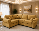 L Shape Sofa - Ashwin 4 Seater Sofa – Four Seater Corner Sofa - Image 2