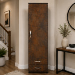 Smart Storage One Door Wardrobe with Two Drawers - Image 2
