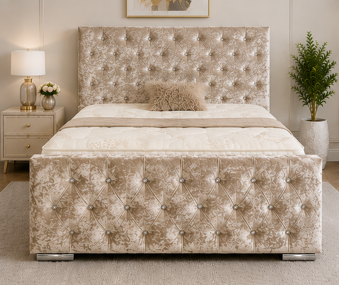 49 Modern Luxury Florida Bed Frame for Bedroom - Image 1