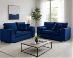 Fabric Dylan 3+2 Seater Sofa Set – Comfortable Seating - Premium Dylan 3+2 Seater Sofa Set - Image 2