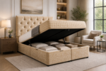 Designer Super King Size Ottoman Bed Frame - Image 4