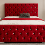 Florida Wooden Double Bed with Luxury Comfort