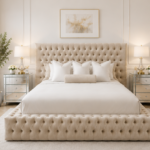 Classic King Size Bed - Modern King Size Bed - Ambassador Stylish King Size Bed