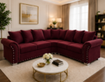 Five Seater Sofa - Harrison Stylish Lounge Corner Sofa – Family Size - Image 3