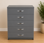 Chest of Drawers - Chest of 5 Drawers - Image 4