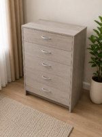 Chest of 5 Drawers - Premium Wooden Storage Drawers - Image 2