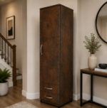 Smart Storage One Door Wardrobe with Two Drawers - Image 3