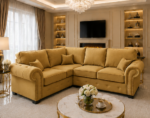 L Shape Sofa - Ashwin 4 Seater Sofa – Four Seater Corner Sofa - Image 3