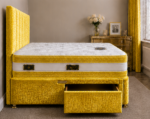 Stylish Single Divan Bed – Soft Upholstered Design - Image 3