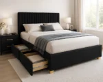 King Size Divan Bed with Drawers - Image 2