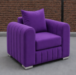 Lilly 1 Seater Sofa – Soft Cushion Comfort Sofa - Image 2