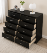 Chest of Drawers 5+5 - Designer Bedroom Chest - Luxury Bedroom Chest