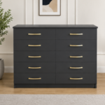 Chest of 5+5 Drawers - Elegant Storage Cabinet  - Premium Storage Cabinet